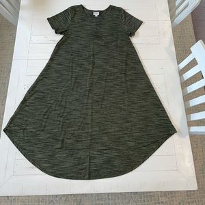 BOGO FREE Olive Green Lularoe Carly Dress